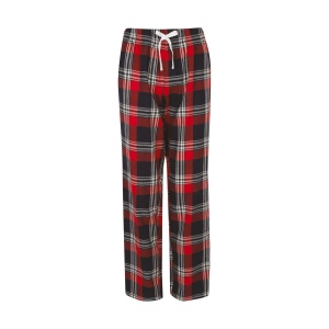Pantalon femme à motif tartan