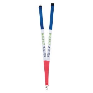 Cordon tour de cou tricolore (+Sérigraphie TH21)