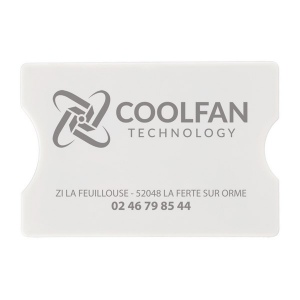 Etui rigide 1 carte anti-rfid (+Tampographie TA31)