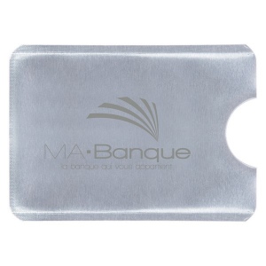 Etui souple 1 carte anti-rfid (+Tampographie TA31)