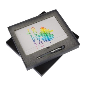 Set stylo e1006 + carnet y1715 (+Tampo + QV TQ12)