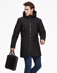 Parka longue unisexe avec doublure doudoune