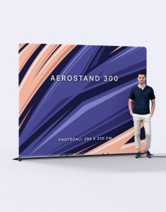 Stand Noir HD 3 x 2,3 m