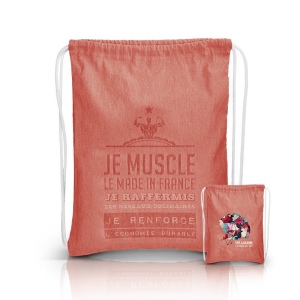 SAC A DOS EN COTON - GYM BAG 150 G/Mv