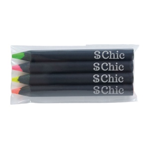 Sachet 4 Surligneurs Black 8,7