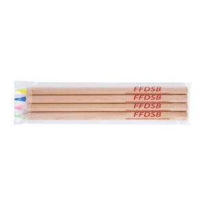 Sachet 4 Surligneurs Nat 17,6