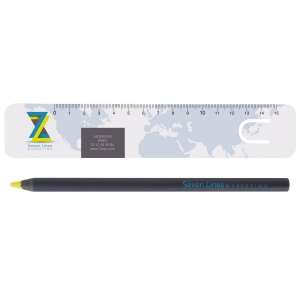 Kit Bureau Fluo Jaune 17,6Cm P
