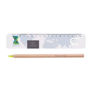 Kit Bureau Fluo Jaune 17,6 Cm