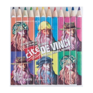 Set Quadri 12 Coul 8,7 Cm