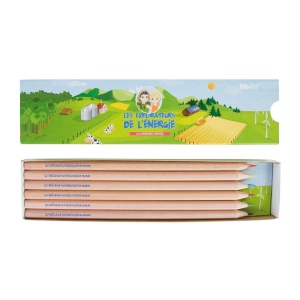 Etui Fourreau 6 Coul Eco 17,6