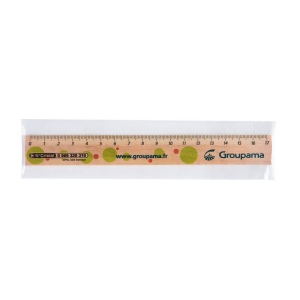 Regle Eco 17 Cm Sachet Polypro