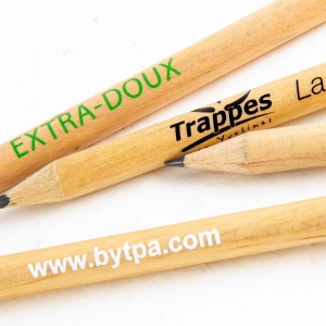 Crayon en bois français personnalisé