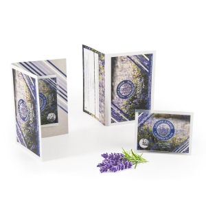 Carte écolo à personnaliser avec sachet de graines