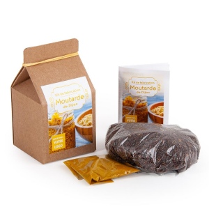 MINI-COFFRET KRAFT POUR RÉALISER SA MOUTARDE DE DIJON