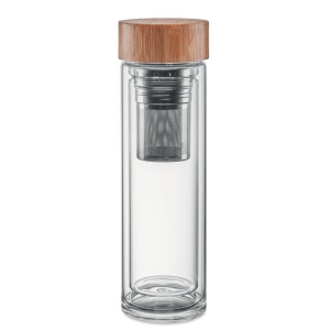 BATUMI GLASS - Gourde double paroi verre 420ml