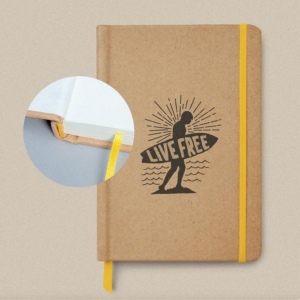 Cahier dos carré collé