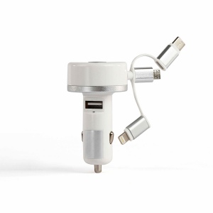 Adaptateur allume-cigare 3 connecteurs