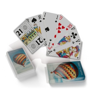 Jeu de tarot gros points - 78 cartes