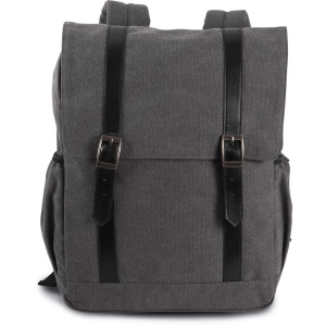 Sac à dos en toile à rabat