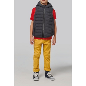 Bodywarmer à capuche enfant