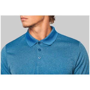 Polo chiné manches courtes