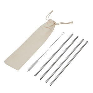 Kit de paille en acier inoxydable DRINK FRIENDLY
