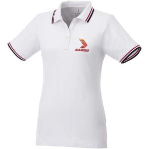 Polo tipping manches courtes femme Fairfield
