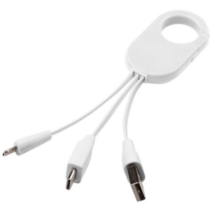 Cble de recharge 3-en-1  marquer avec votre logo