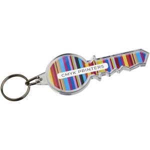 Porte-clés en forme de clé Combo
