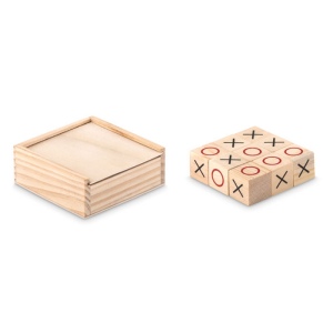 TIC TAC TOE - Jeu de morpion en bois