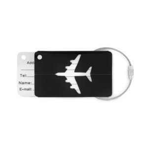 FLY TAG - Etiquette à bagage en aluminium