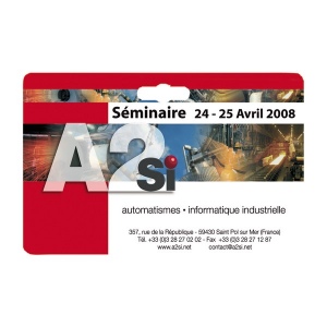 Corps de badge sur-mesure (+Quadri numérique QV11)