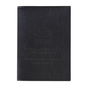 Porte-carte grise imit cuir (+Incrustation IN11)