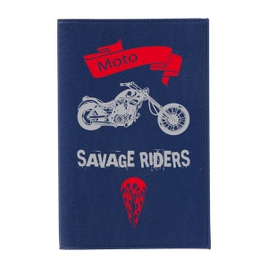 Porte-carte grise imit cuir (+Sérigraphie GO41)