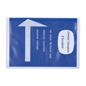 Porte-constat pvc standard (+Sérigraphie GO21)