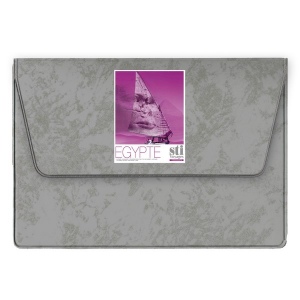 Pochette voyage 1 p pvc marbre (+Quadri numérique QV11)
