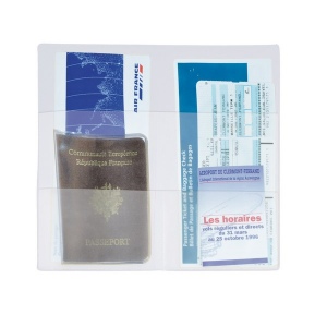 Pochette voyage 4 p pvc marbre (+Sérigraphie GO21)