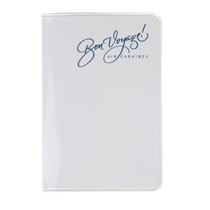 Couv. passeport pvc vernis (+Sérigraphie GO41)