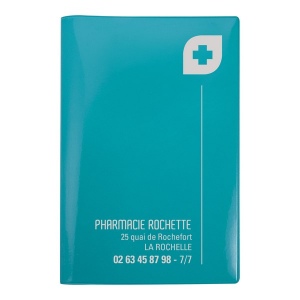 Pochette sante 5 p pvc verni (+Sérigraphie GO41)