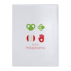 Pochette sante 3 p pvc verni (+Sérigraphie GO21)