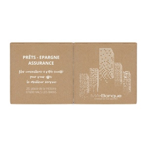 Bloc cube adhesif/pot a crayon (+Tampographie TA21)