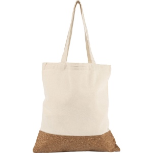 Sac shopping en coton et liège Dalia