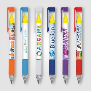 Stylo surligneur Bergman avec grip colouré (+Simplicolour)
