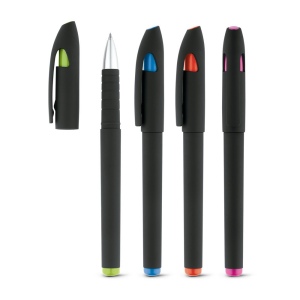 SPACIAL. Stylo avec capuchon et clip en ABS