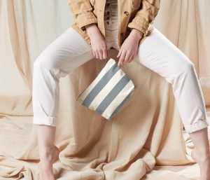 Pochette avec soufflet nautical