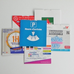 Disque de stationnement quadri