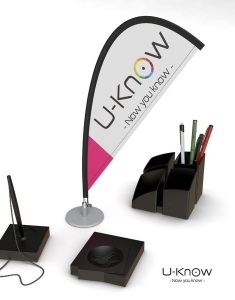 Miniflag sur support