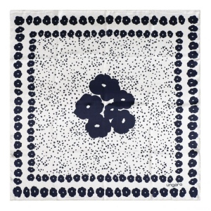 Foulard soie Giada Blanc