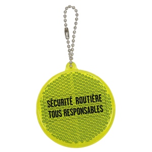 Pc acrylique rétroréfléchissant rond