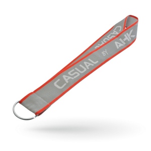 Porte-clés sangle élastique sérigraphié